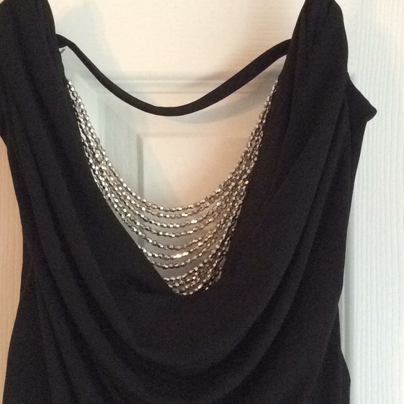 BCX Black Party Dress. Lined. Small - Picture 2 of 4